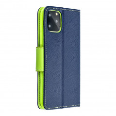 Samsung Galaxy A22 5G Book Handytaschen Fancy Book Marine / Limette 