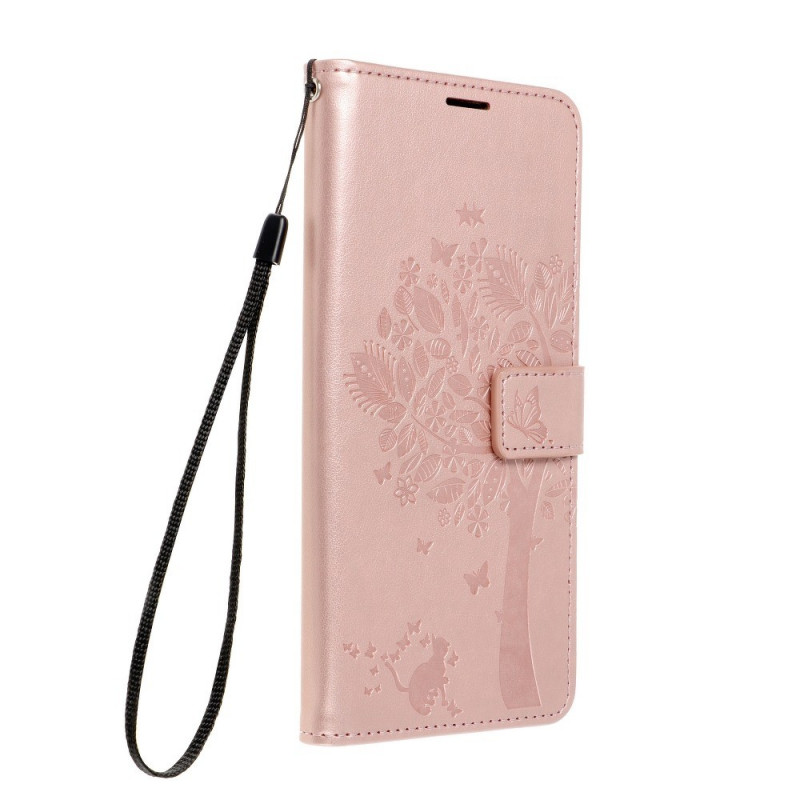 Samsung Galaxy A32 5G Book Handytaschen MEZZO Book Baum  Roségold 