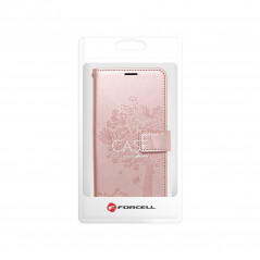 MEZZO Book auf Samsung Galaxy S21 Plus 5G FORCELL Brieftaschenetui Rosa