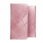 SHINING Book auf Samsung Galaxy S21 Ultra 5G FORCELL Brieftaschenetui Rosa