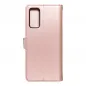 MEZZO Book auf Samsung Galaxy S20 FE 5G FORCELL Brieftaschenetui Rosa