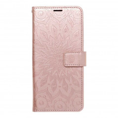 Samsung Galaxy A22 5G Book Handytaschen MEZZO Book Mandala  Roségold 