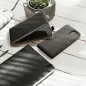 Slim Flexi Fresh auf Motorola Edge S Vertikale Öffnung Schwarz