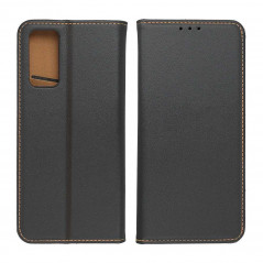 Samsung Galaxy A32 5G Book Handytaschen Leather case SMART PRO Elegant  Schwarz 