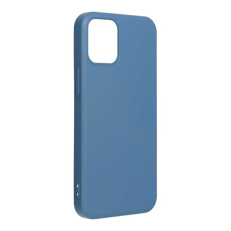 Silicone Lite auf Apple iPhone 13 mini FORCELL Silikonhülle Blau