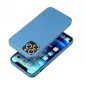 Silicone Lite auf Apple iPhone 13 mini FORCELL Silikonhülle Blau