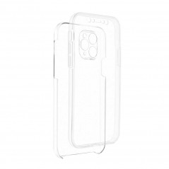 360 Full Cover PC + TPU auf Apple iPhone 13 Pro Max Silikon-Handyhülle Durchsichtbar