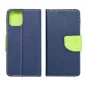 Apple iPhone 13 Book Handytaschen Fancy Book Marine / Limette 