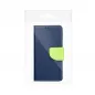 Apple iPhone 13 Book Handytaschen Fancy Book Marine / Limette 