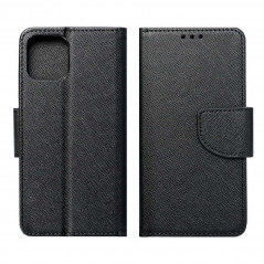 Fancy Book auf Apple iPhone 13 mini Brieftaschenetui Schwarz