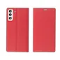 LUNA Book Gold auf Apple iPhone 13 mini FORCELL Brieftaschenetui Rot