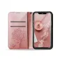 Apple iPhone 13 Pro Max Book Handytaschen MEZZO Book Baum  Roségold 