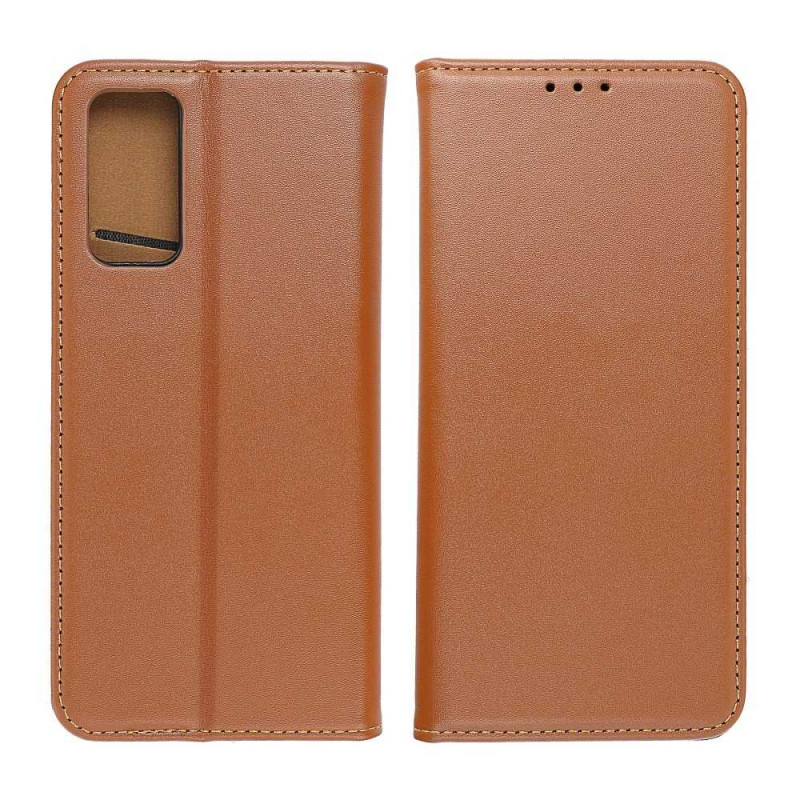 Apple iPhone 13 Pro Max Book Handytaschen Leather case SMART PRO Elegant  Braun 